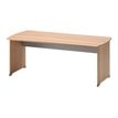 3483600784384-Bureau JAZZ+ - 180 cm - Pieds panneaux - Hêtre-P_79426239_1-0