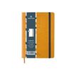 3108724521287-Oberthur Carmen - Carnet de notes souple A6 - ligné - moutarde-P_79429909_5-0