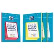 3020120120638-Oxford - Pack de 30 Fiches Bristol - A5 - petits carreaux - perforées - 4 couleurs dispon-P_79431003_16-0