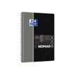 3020120121642-Oxford Etudiants - Cahier Nomadbook B5 (19 x 25 cm) avec pochettes 3 rabats - 160 pages - grands carreaux (Seyes) - double spirale - disponib-P_79431011_5-4