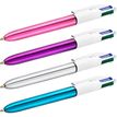 3086123502901-BIC 4 Couleurs Shine - 12 Stylos à bille 4 couleurs - corps violet métallisé-P_79431597_2-1