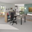 3253310163874-Bureau droit EXPRIM - L160 cm - Plateau Blanc perle - Pieds blanc-P_79432269_3-1