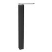 3253310164499-Bureau compact EXPRIM - L180 cm - Retour gauche - Plateau imitation Hêtre - Pieds carbonne (Pieds de renfort obligato-P_79432330_2-2