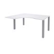 3253310164543-Bureau compact EXPRIM - L180 cm - Retour gauche - Plateau Blanc perle - Pieds alu (Pieds de renfort obligato-P_79432335_1-0