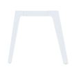 3253310161979-Bureau simple STEELY - L140 cm - Pieds blanc - plateau imitation Hêtre-P_79432478_2-1