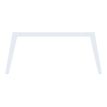 3253310162716-Bureau double STEELY - L140 cm - Double face Depart - Pieds blanc - plateau Blanc Perle-P_79432552_2-1