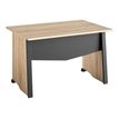 3483600874283-Bureau MAMBO - 80 cm - Pieds panneaux - Chêne Sonoma/noir-P_79433378_1-0