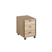 3483600874351-Caisson mobile MAMBO - Profondeur 60 cm - 3 tiroirs - Chêne Sonoma/noir-P_79433384_1-0