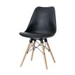 3660141230123-Chaise DOGEWOOD - Pieds bois hêtre - noir - pack de 2-P_79433400_4-3