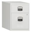 3700339851409-Caisson mobile métallique monobloc - H52 x L41 x P40 cm - 2 tiroirs - blanc-P_79433702_2-0