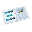 3135250956832-Viquel Propyglass - Classeur à anneaux personnalisable - Dos 25 mm - A4 - transparent--2
