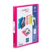 Viquel Propyglass - Classeur à anneaux personnalisable - Dos 25 mm - A4 - rouge framboise