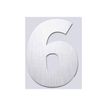 8711234001764-Pickup Alu Brosse - Étiquette autocollante 145 mm - Chiffre 6-P_79435341_1-0