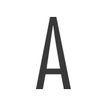 8711234018267-Pickup Home 3D Stockholm - Étiquette autocollante 90 mm - Lettre A - gris-P_79435448_1-0