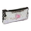 3664447056258-Trousse rose Carpet Sequin Reversible 22 cm 1 compartiment Oberthur -P_79436061_1-0