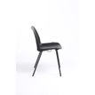 3701338800146-Chaise CHARLOTTE - pieds noirs avec accroches - noir-P_79438528_3-2