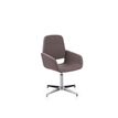 2012349446638-Chaise AITA - dossier haut - siège pivotant - pietement aluminium - tissu gris-P_79439416_1-0