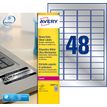 3266550073414-Avery - 960 Étiquettes ultra résistantes métalliques - 45,7 x 21,2 mm - Impression laser-P_79439760_1-0