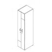 2012349514603-Armoire vestiaire 2 portes - H185 x L40 x P52 cm - Aulne-P_79441870_4-3