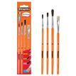 3134725013193-Cléopâtre - Pack de 3 pinceaux poil de poney N° 6, 10, 14 + 1 brosse soie de porc N°8-P_79444630_2-1