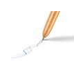 3086123595156-BIC 4 Couleurs - Stylo à bille 4 couleurs - 1 mm - corps texturé doré givré-P_79445270_6-5