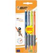 3086123504080-BIC Matic Fun - Pack de 4 porte mines format spécial - HB - 0,7 mm - couleurs assorties-P_79445400_2-0