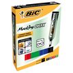 3086123010369-BIC ONYX 1481 - Pack de 4 marqueurs permanents - pointe biseau - couleurs assorties--0