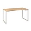 Table d'appoint SUNDAY - L 120 cm - Pieds cadre - Chêne