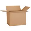 Caisse américaine  27 cm x 19 cm x 12 cm - simple cannelure - Logistipack