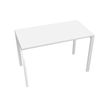 Bureau compact EASYDESK - L114 x P60 cm - Blanc