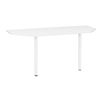 Extension demi-lune pour bureau SUNDAY - Blanc