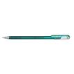 0884851024565-Pentel - Roller encre metallique pailletée - 1 mm - vert/bleu--0