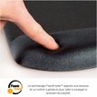043859718917-Fellowes PlushTouch - Tapis de souris / repose-poignets ergonomique - noir - protection anti-bactérienne Microban - surface douce e--2