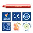 4007817029206-STAEDTLER Buddy - 18 Crayons de couleur - pointe large--6