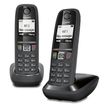 4250366852874-Gigaset AS470 Duo - téléphone sans fil + combiné supplémentaire - noir--0