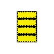 3270240663182-Apli Agipa - 400 cartons flash fluo - jaune - 3,5 x 9 cm-Avant-0