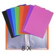Exacompta Opak - 8 Porte vues - 120 vues - A4 - couleurs assorties