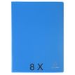 Exacompta Opak - 8 Porte vues - 120 vues - A4 - bleu clair