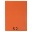 Exacompta Opak - 8 Porte vues - 120 vues - A4 - orange