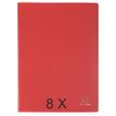 Exacompta Opak - 8 Porte vues - 120 vues - A4 - rouge