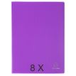 Exacompta Opak - 8 Porte vues - 120 vues - A4 - violet