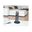 4250366851198-Gigaset C570A Duo - téléphone sans fil - avec répondeur + combiné supplémentaire - noir-Angle droit-2