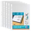 3045050019197-Oxford - 10 Pochettes perforées - A4 - lisse - pour 12 feuilles - 9/100 - Blanc-P_97161901_1-0