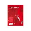 3210330050805-Calligraphe - copies doubles - 200 pages - 17x22 cm - grands carreaux (Seyes) - perforées-P_999991214_1-0