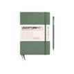 Leuchtturm1917 - Carnet de notes rigide A5 - pointillés - vert olive