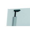 3253310171572-Table de réunion abattantes - L160 x P80 cm - pied blanc - plateau imitation merisier--2