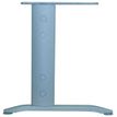 3253310150478-Bureau droit IDRA - Vague à droite - L140 cm - Pieds alu - plateau Blanc--2