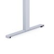 3760350281357-Bureau électrique UGO - L140x80cm - pieds gris - plateau imitation chêne Stone--3