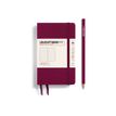 Leuchtturm1917 - Carnet de notes rigide A6 - pointillés - bordeaux