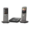 4250366853604-Gigaset CL660A Duo - téléphone sans fil - avec répondeur + combiné supplémentaire - anthracit-Avant-0